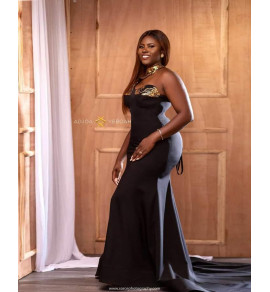 The Obsidian Grace Gown