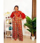 Red Reign Palazzo Jumpsuit