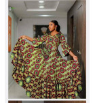 The Ankara Whirl Maxi Dress